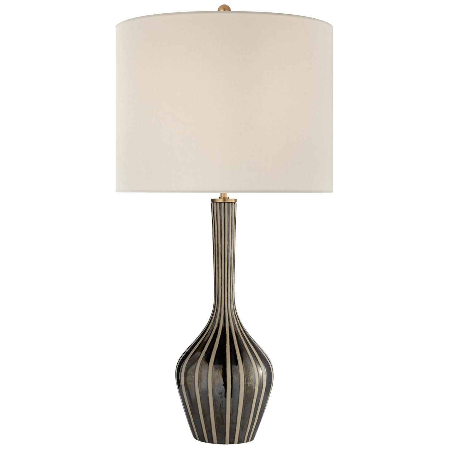 Grey large table store lamp