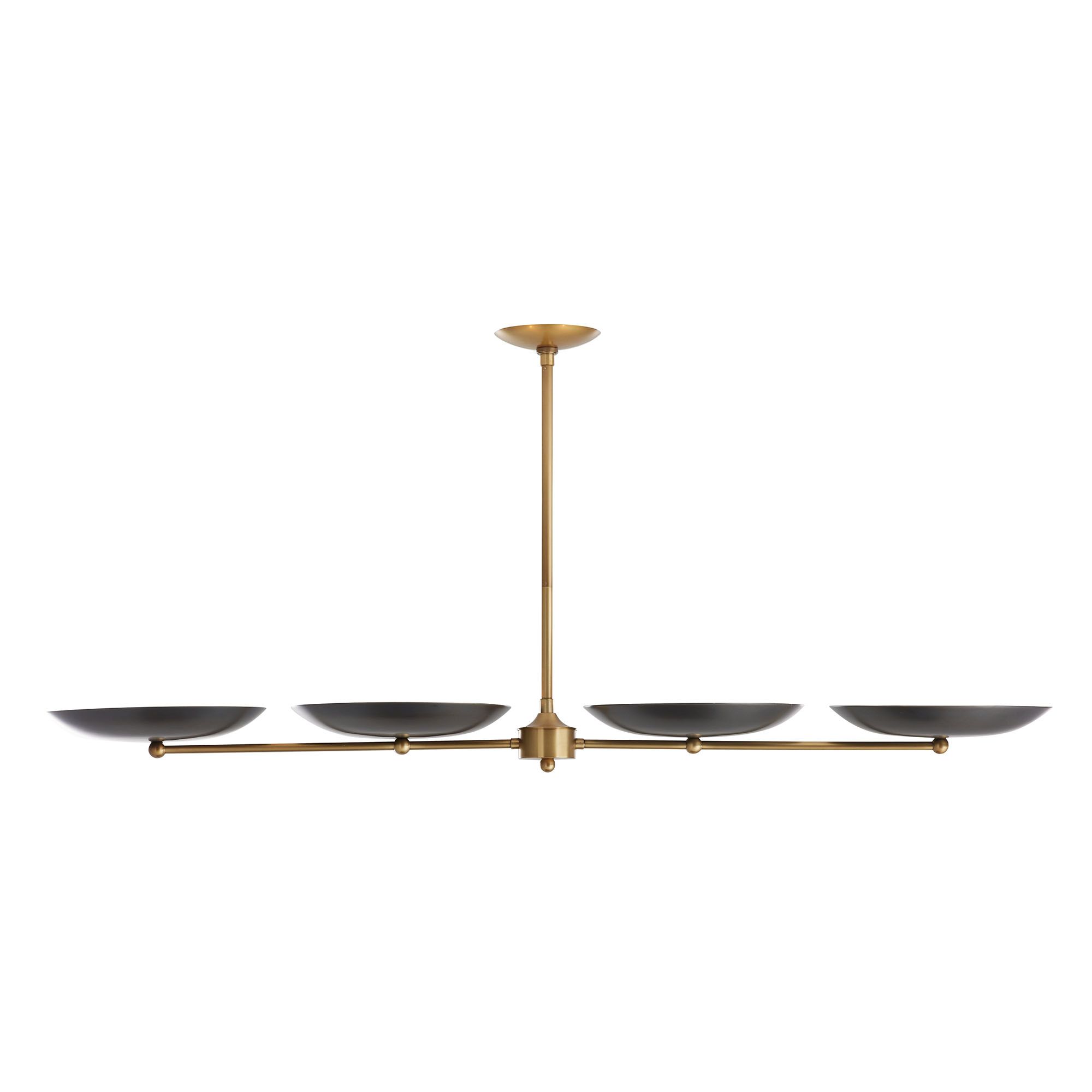 Griffith Linear Chandelier Bronze Antique Brass 89015