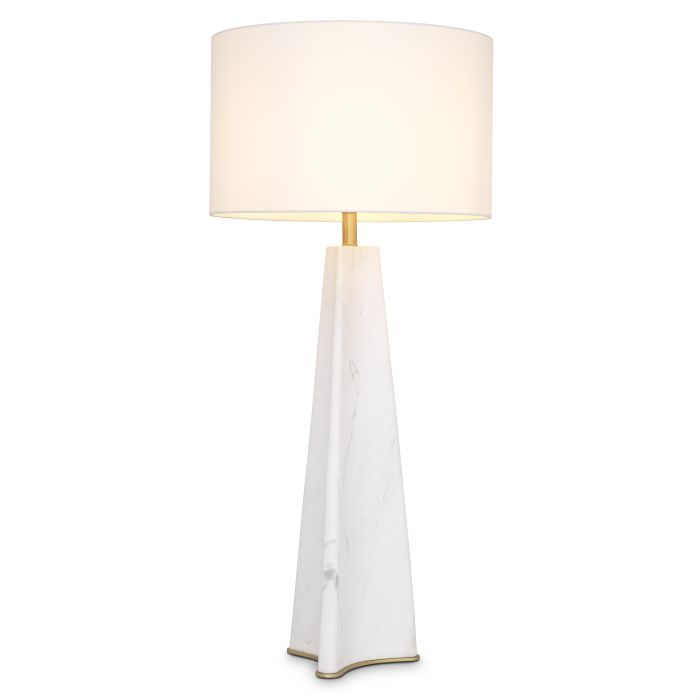 Marble base hot sale table lamp