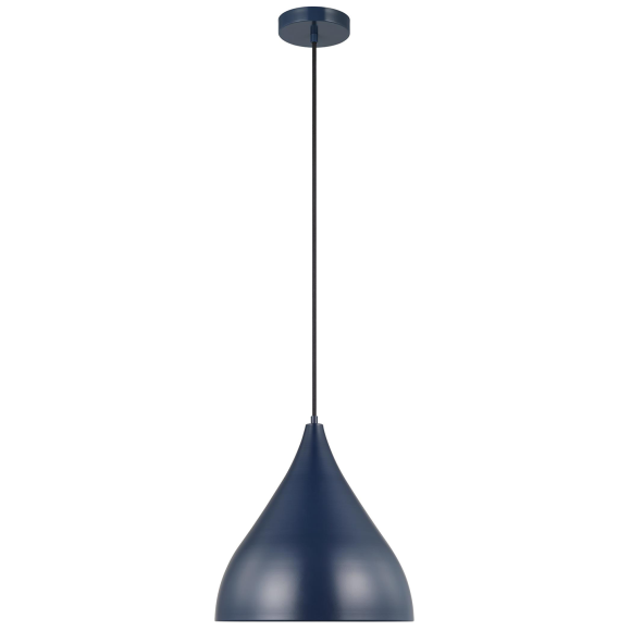 Dark blue hot sale pendant light